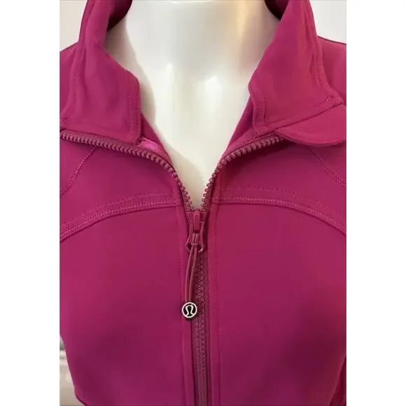 Lululemon - Define, Full Zip, Pink Jacket, Size 12 - Picture 5 of 8